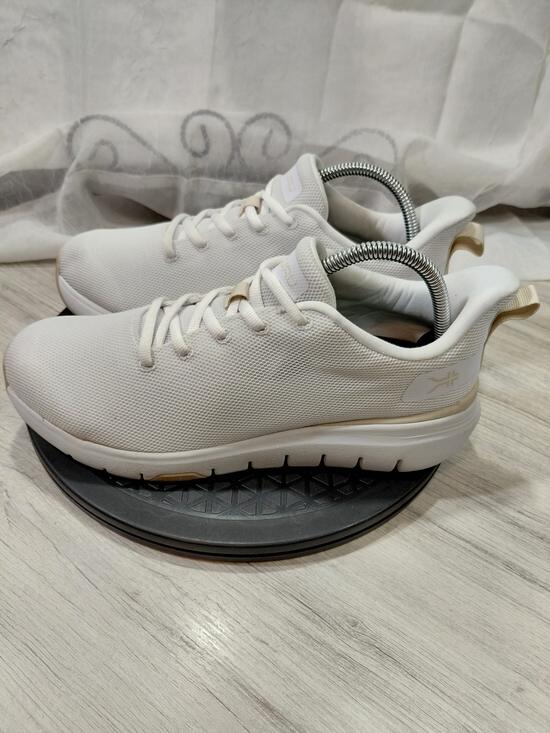KURU Shoes - NEW KURU Womens Flex,Bright White & Sand Athletic Sneakers SIZE 9.5